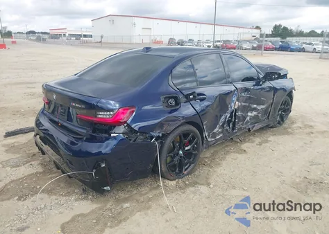 2025 BMW M340I xDrive z USA, uszkodzony, nr VIN 3MW69FT06S8F31448